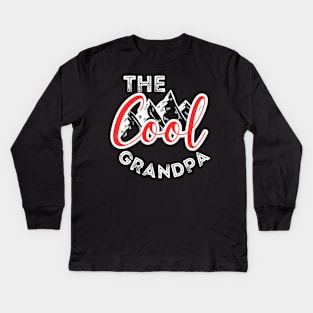 The Cool Grandpa Kids Long Sleeve T-Shirt